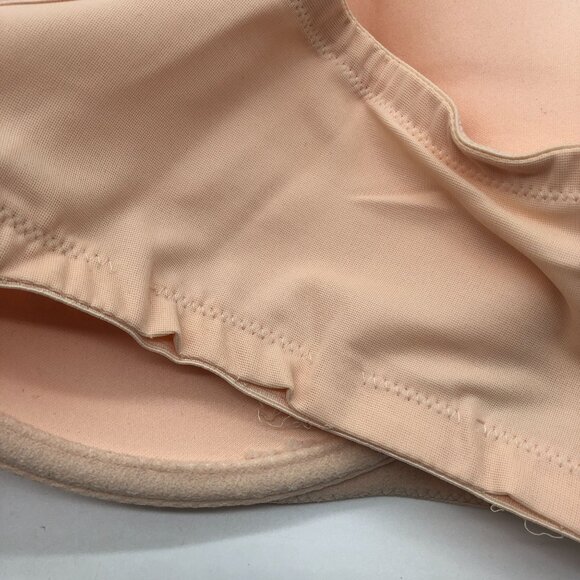 Cacique Beige Boost Plunge Bra Beige 46C - Picture 3 of 6